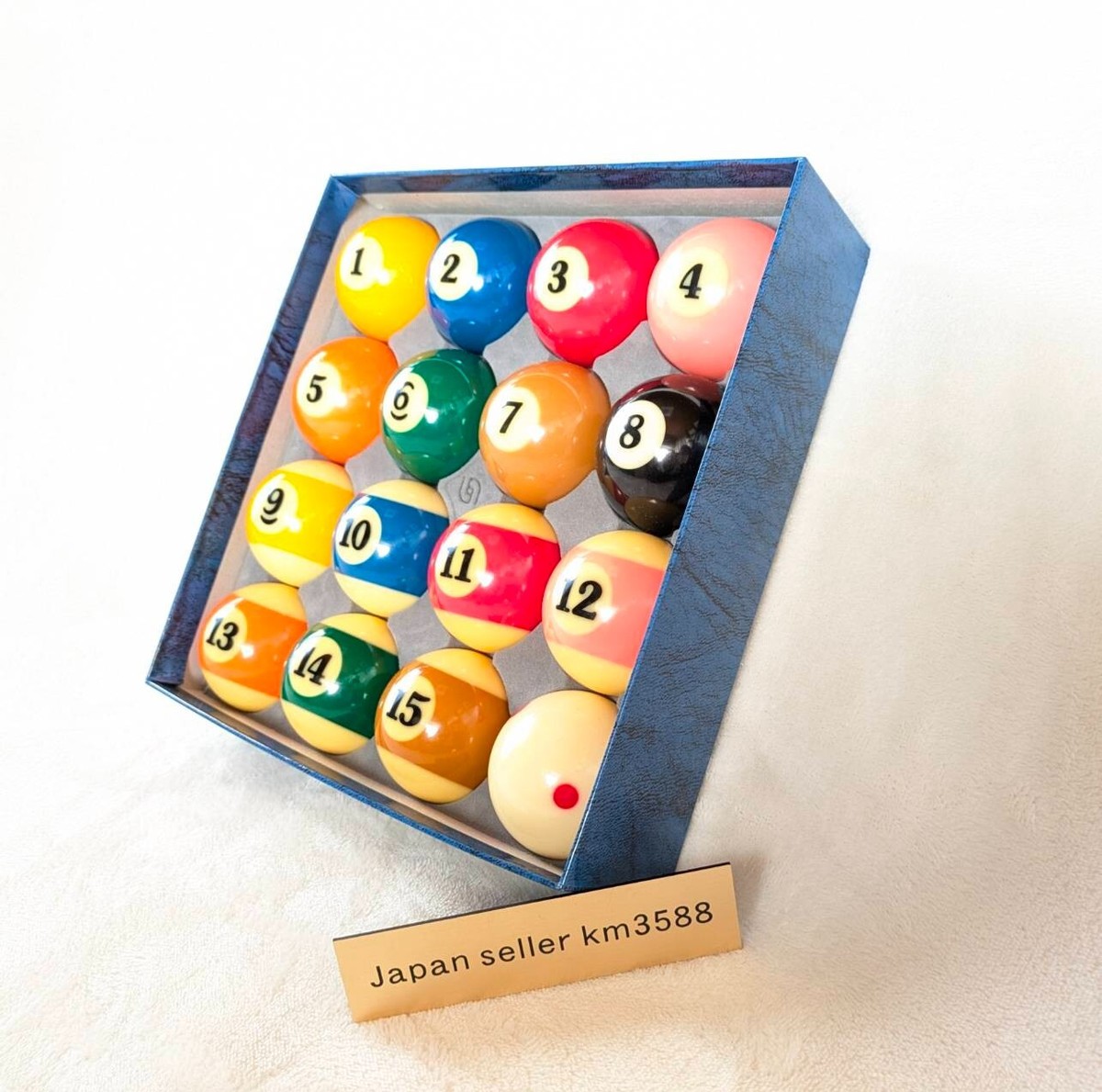 Super Aramith Pro TV Billiard Pool Ball Set with Box – Used from