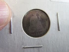 1891 Seated Liberty Dime. 90% Silver. VERY NICE COIN