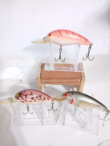 Leurre Bomber 15J Vintage - Fire Tiger, 3/8 Oz, Articulé, Queue Vissée - NOS