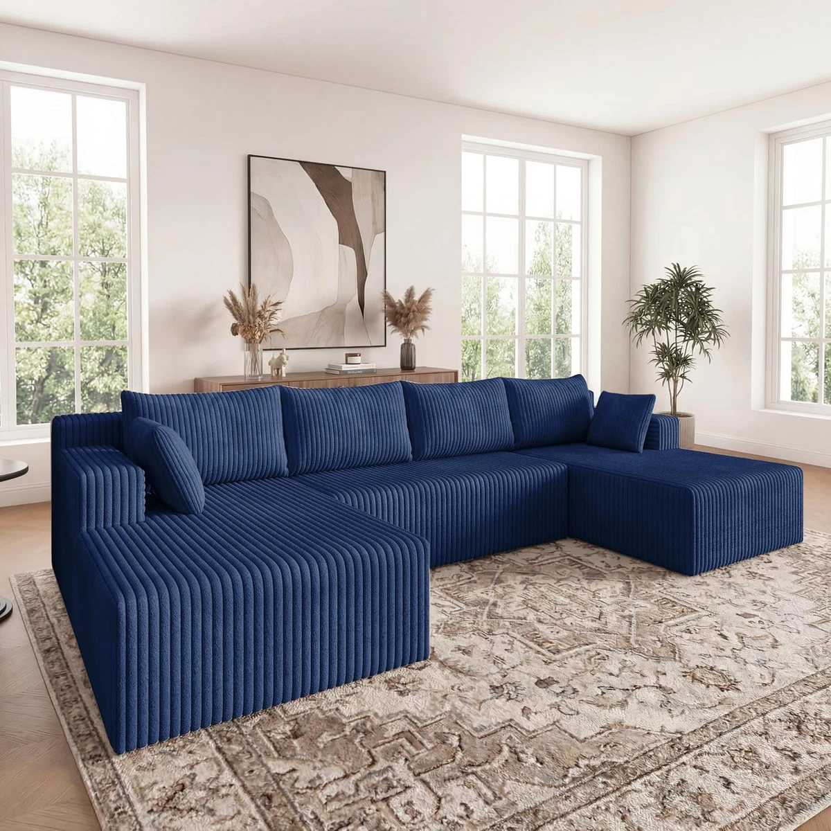 Blue Sofas, Loveseats and Chaises for sale | eBay