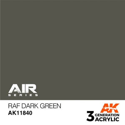 AK Interactive AK11840 Acrylic 3G Air RAF Dark Green 17ml