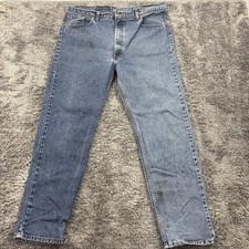 Levi's 550 Jeans Men  s Size 42x32 Blue Denim Washed USA Vintage