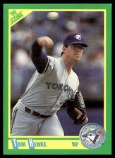 1990 Score Tom Henke Toronto Blue Jays #157