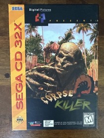 Corpse Killer For Sega Genesis 32X CD Video Game Complete In Box CIB RARE