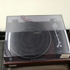 Pioneer PL-1100 Record player DC Servo Direct Drive Turntable Brown Vintage　JUNK