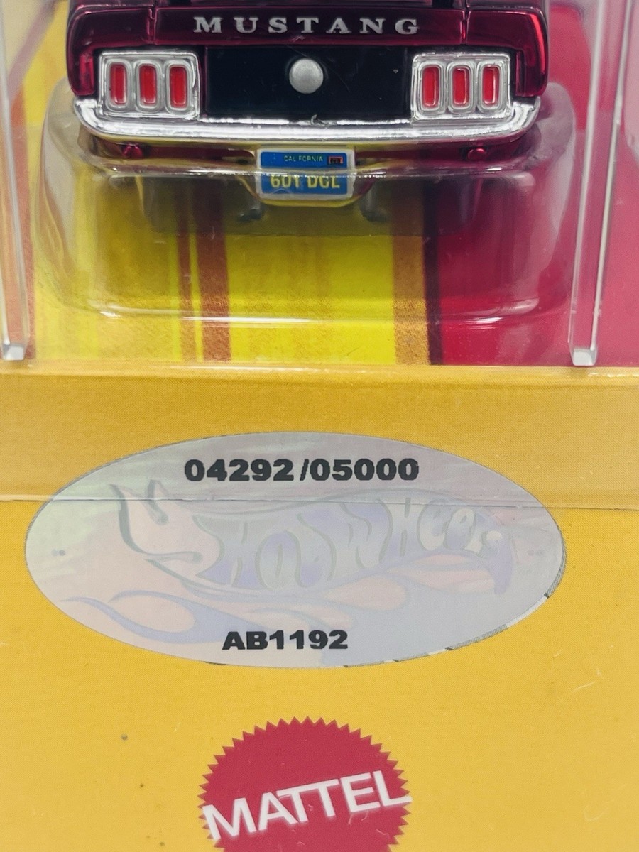 Hot Wheels American Classics 1970 Ford Mustang Boss 429 Red 3/6