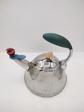 Alessi Whistling Tea Kettle by Michael Graves 18/10 Stainless Steel