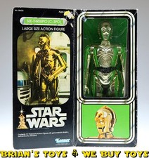 Vintage Kenner Star Wars Boxed 12  C-3PO Action Figure C8 with C4 Box