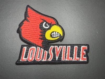 Louisville Cardinals University Of Louisiana Embroidered Iron On Patch
