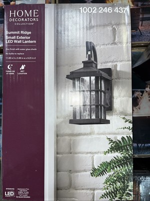 Home decorators collection - Summit Ridge - SM EXT LED wall lantern 1002246437