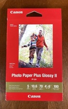 Canon INKJET Photo Paper Glossy 4 x 6 Inches, 100 Sheets / 1 PACK HIGH GLOSS