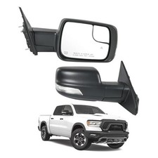 Right Passenger Side Door Mirror Compatible with 2019-2025 Ram 1500 R-11Pin