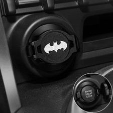 Minsezhi Push Start Button Cover,Car Engine Push Start Accessories,Car Ignition