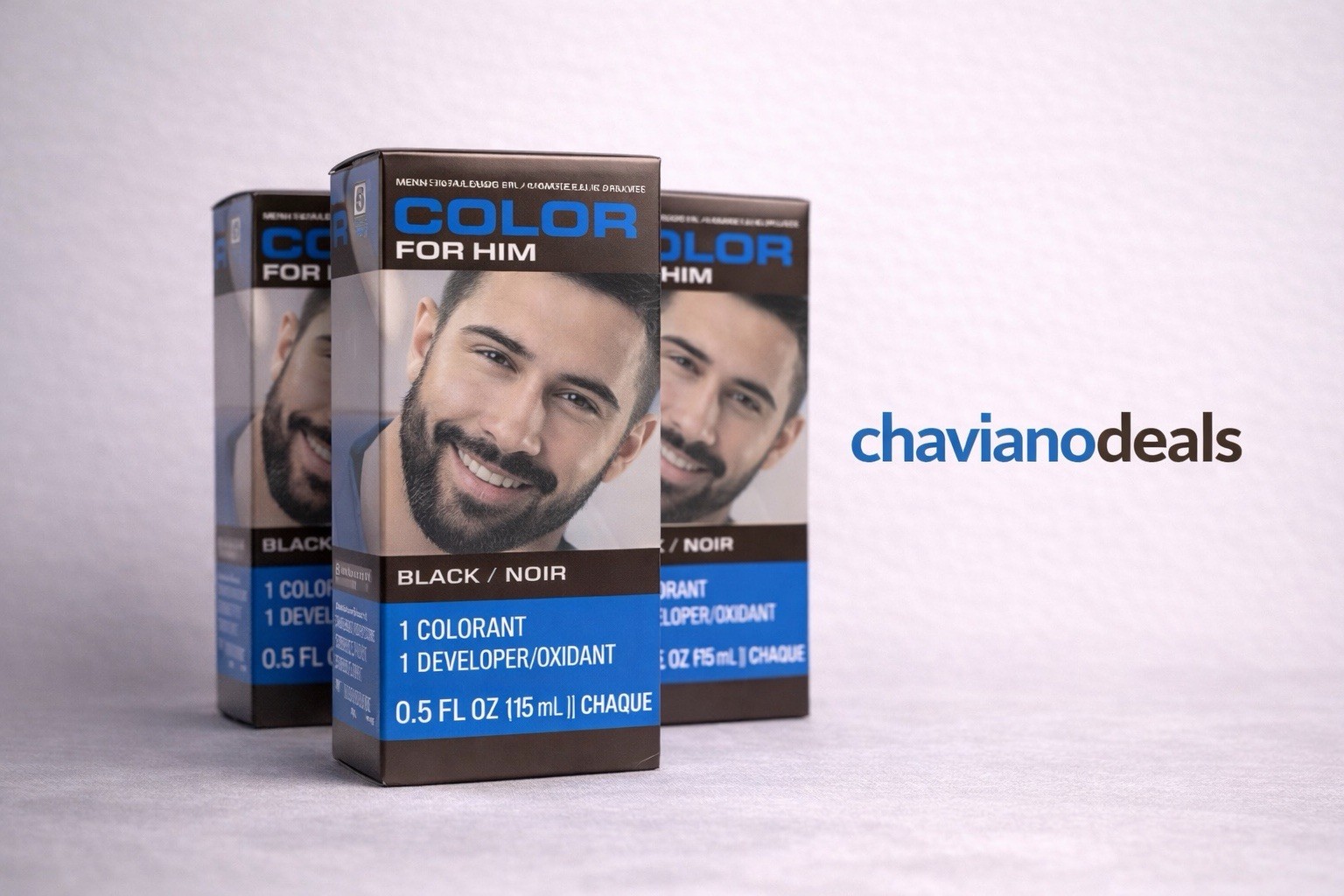 For Him Black Hair & Beard Dye