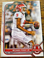 2022 Michael Penix Jr Bowman #41 Rookie