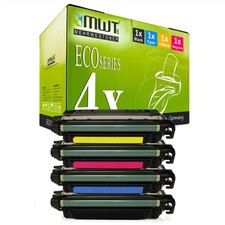 4X MWT ECO Toner XL Replaces HP CE264X CF031A CF032A CF033A 646X 646A