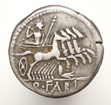 Rome Republic - Denarius - Q. Fabius Labeo - 124 BC - Fine (F)