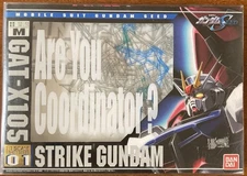 Gundam T-shirt Model Suit Gundam Seed GAT-X105 Japan Anime