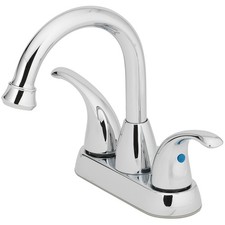 OakBrook 67656W-6001 1.2 GPM Coastal Chrome 2-Handle Lavatory Pop-Up Faucet 4in.