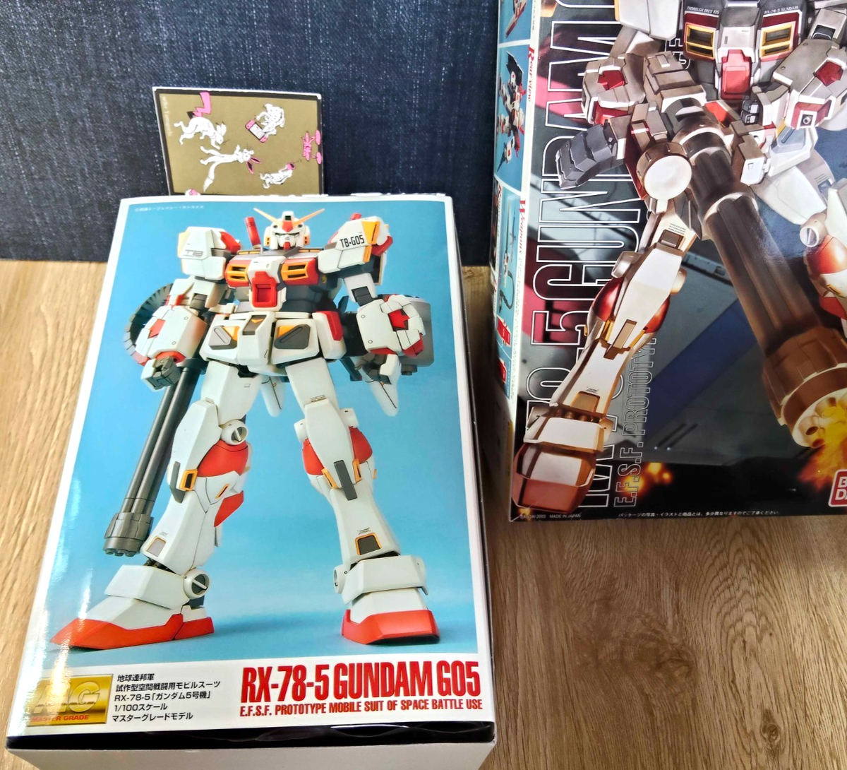 MG 1/100 RX-78-5 Gundam Unit 5 Mobile Suit Gundam Bandai Japan NEW