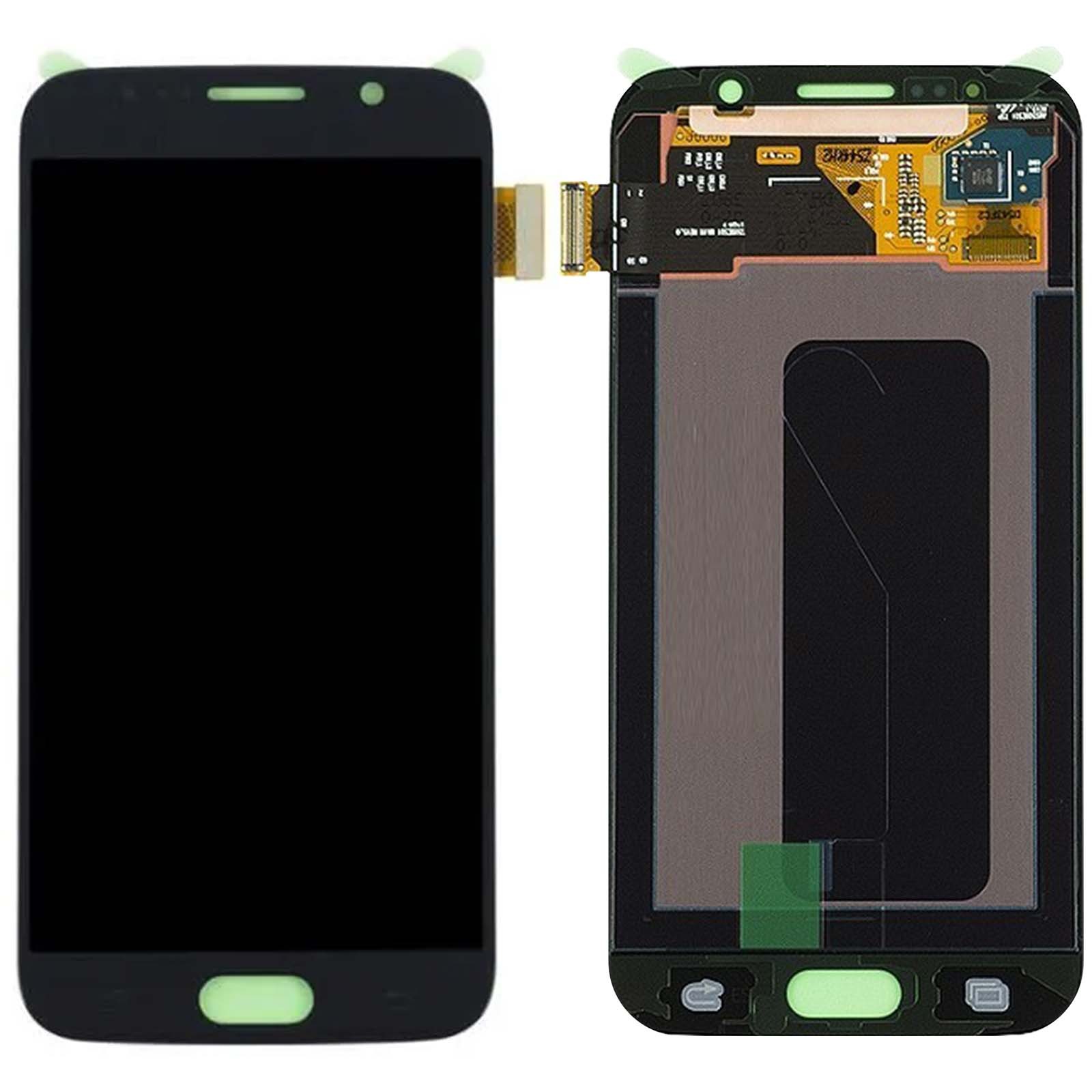 Écran tactile Galaxy S6 numériseur LCD bloc complet compatible vitre de rechange 5.1 pouces