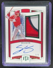 2025 National Treasures Seaver King Clutch Factor Patch Emerald Auto #1/5
