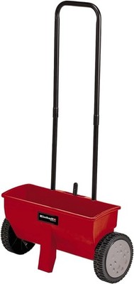 Einhell Streuwagen 12 L, 45 cm Streubreite, Doppelschubbügel, Stellhebel