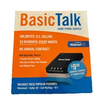 BasicTalk HT701 Home Phone Service VoIP