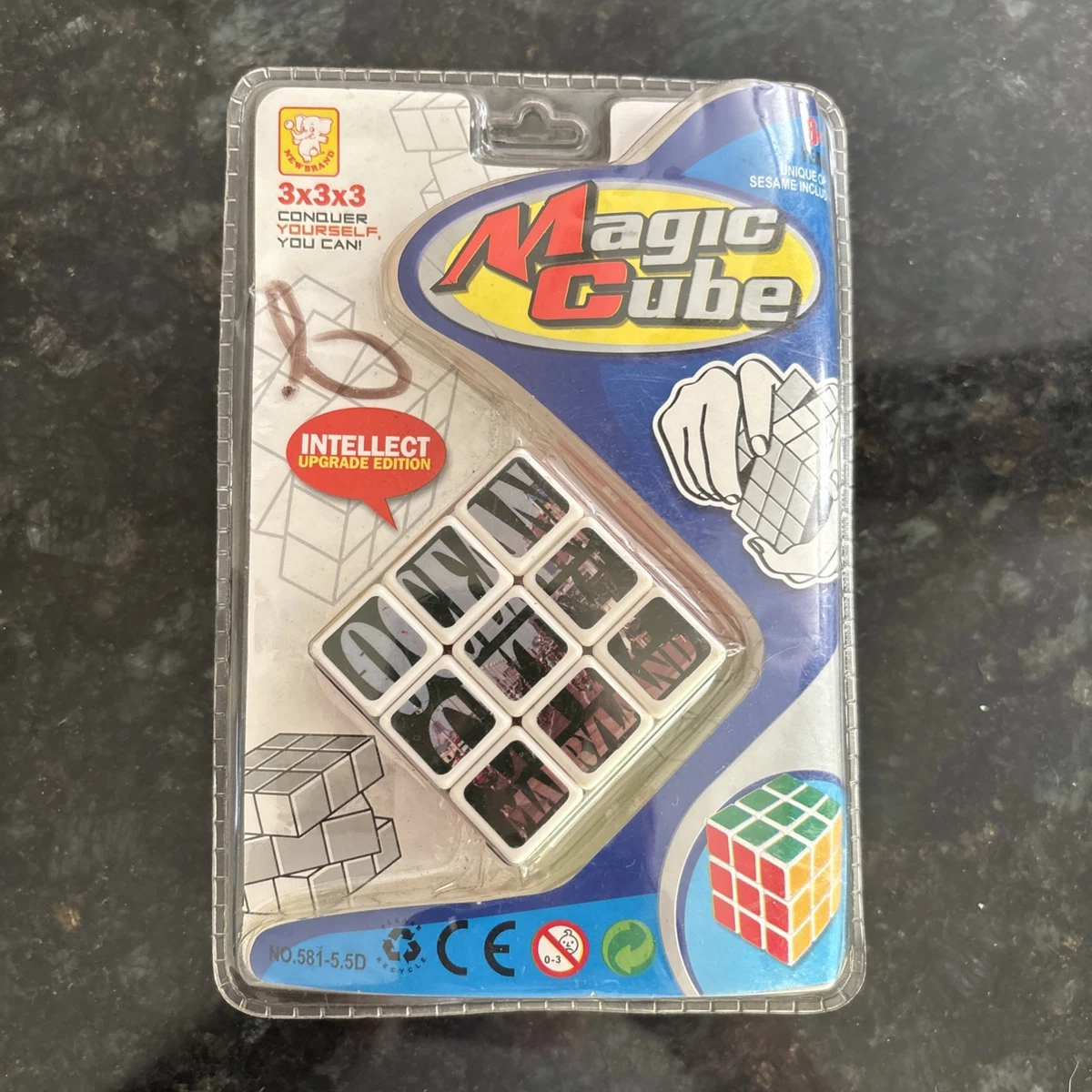 Cubo Magico 3x3 De Rubik Modificacion 3x3x3 Corner Stickerless | Cuotas sin interés