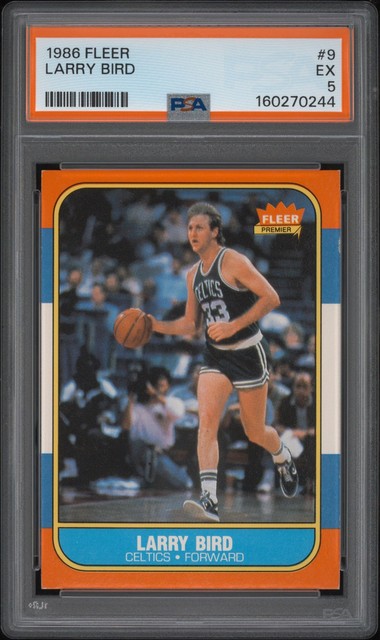 Larry Bird 1986 Fleer Fleer