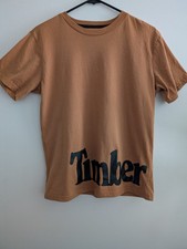 Timberland Shirt Boys L Black Outdoor Adventure Company Logo NWT