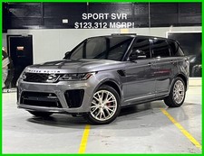 2018 Land Rover Range Rover Sport SVR - HUGE MSRP - 41K MILES - SUPERCHARGED V8!