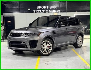 2018 Land Rover Range Rover Sport SVR - HUGE MSRP - 41K MILES - SUPERCHARGED V8!