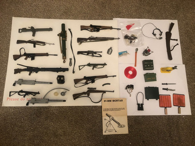 A Large quantity of Original Action Man accessories to inclu... in United Kingdom