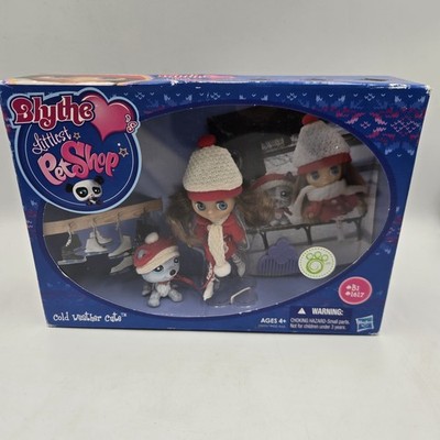 Littlest Pet Shop Blythe 2010 Cold Weather Cute Christmas New in Box LPS Loves