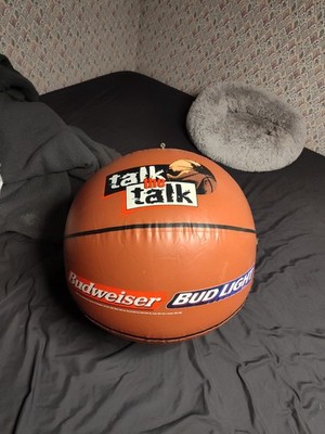 Vintage 1996 Budweiser Bud Light ''Talk The Talk'' Inflatable Basketball 26'' Promo