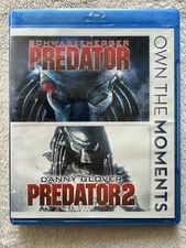 Predator & Predator 2 Two Pack BLU RAY Movie Good Condition