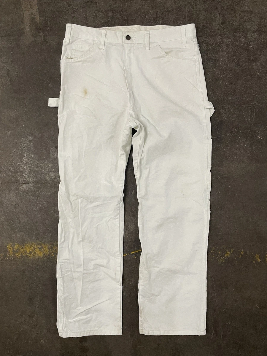 Dickies White 34 Size Pants for Men for sale | eBay