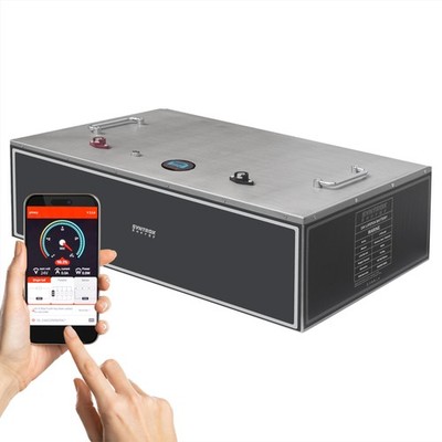 24V 400Ah LiFePO4 Akku BMS + Bluetooth / Platin