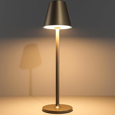 Modern LED Cordless Table Lamp, 4000Mah Rechargeable Battery, 3 Level Brightness