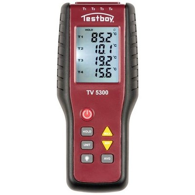 Testboy 62006000 TV 5300 4-Channel Thermometer -200 - +1372°C