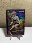 2025 Panini Prizm Football Purple Shimmer Carson Schwesinger #384