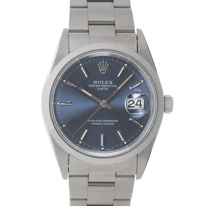 ROLEX Oyster Perpetual Blue SN/#W