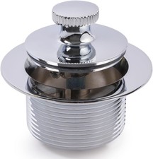 SUPPLYGIANT Lift and Turn Tub Drain Stopper, Bathtub Drain Assembly