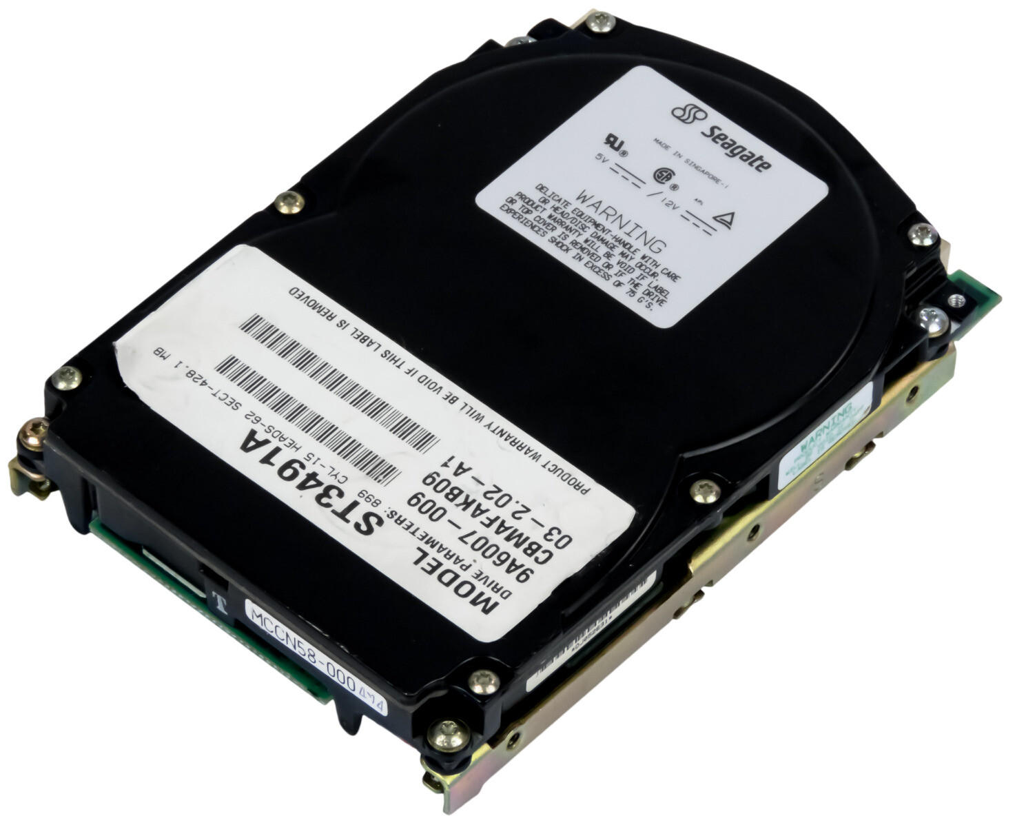 Seagate Medalist 3491A 428GB,Internal,3800 RPM,8.89 cm (3.5 