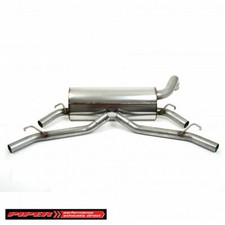 Piper Honda Civic FN2 Type R 2.5" inch Cat Back Exhaust System (2 Silencers) 