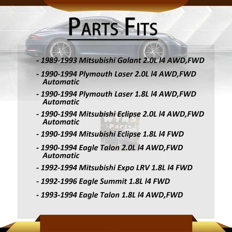 2X Conjunto de juntas CV delanteras para Mitsubishi Expo LRV 1992-1994 tracción delantera Foto 2 de 4