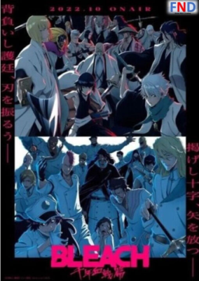 DVD Anime Bleach: Thousand-Year Blood War Part 1: (1-13 End