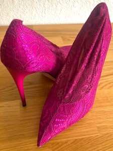 zara lace heels