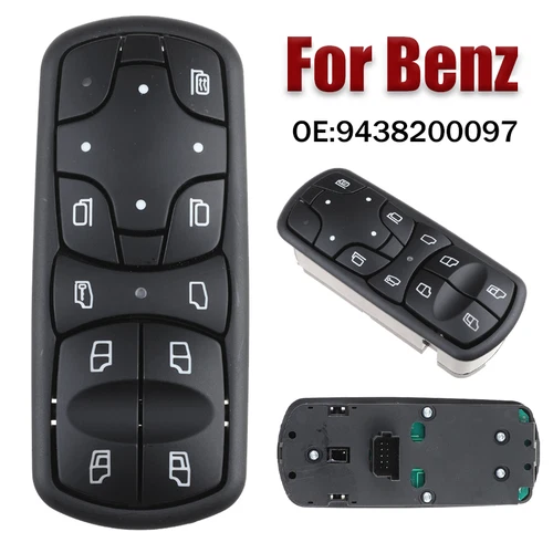 Front Left Master Power Window Switch 9438200097 for Mercedes Benz Actros MPII - Picture 2 of 6